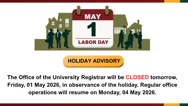 Holiday Advisory